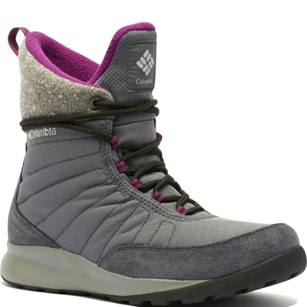 Columbia Winter Waterproof Lace up women's boot - Size 8 Nikiski BL0837